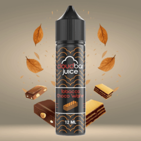 CloudBar Juice Tobacco Choco Wafer 12ml/60ml -Χονδρική